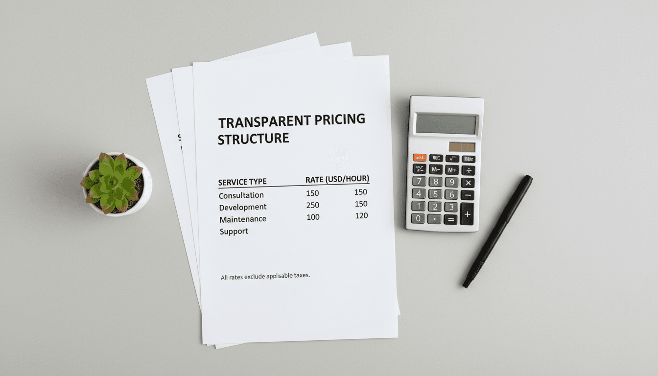 Clear pricing information and rate breakdown displayed